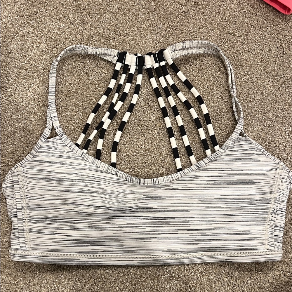 lululemon athletica Strappy Gray Bra